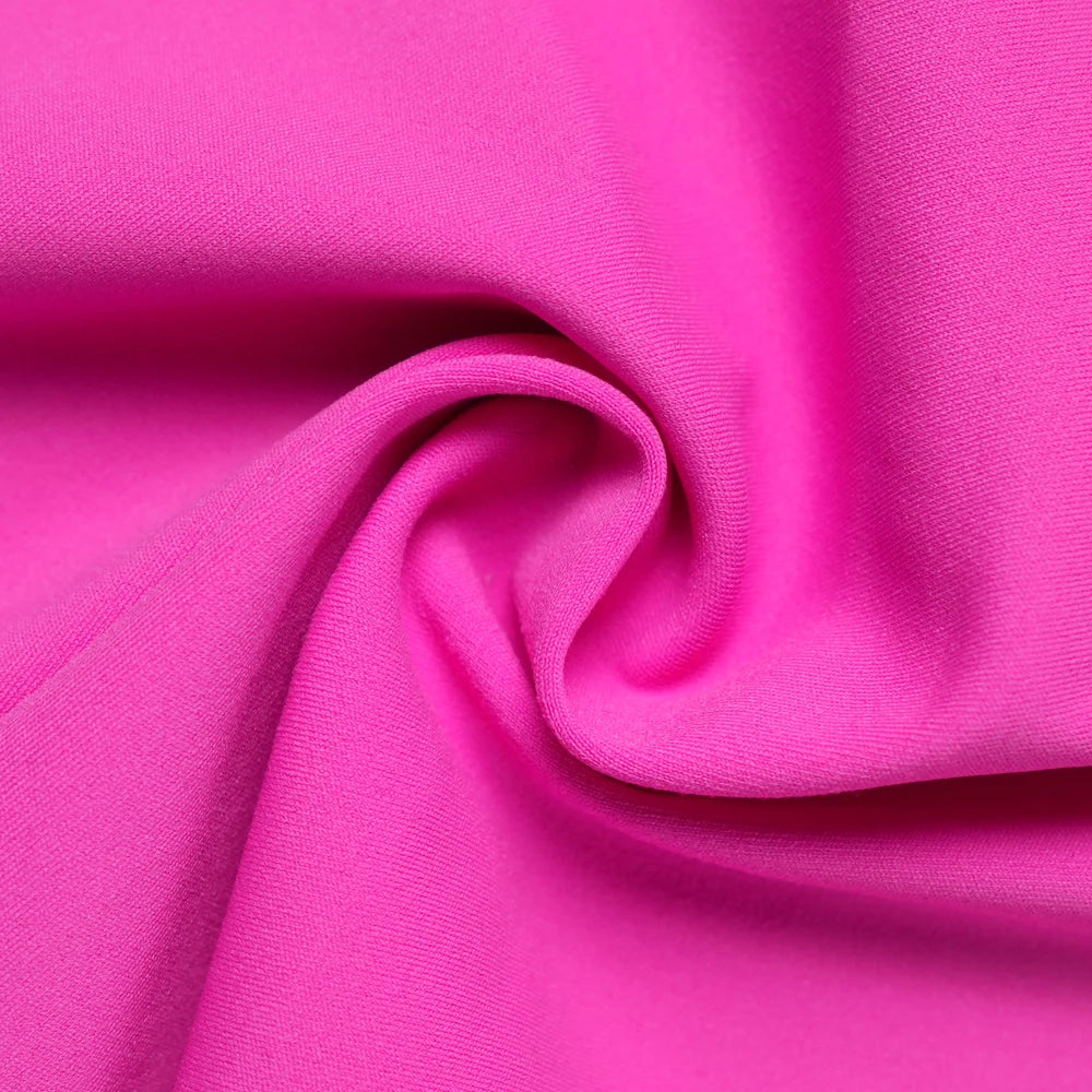 Shanhao 40S/40D Recycled Waterproof Double-Sided Heavyweight Knitted Swim Fabric 76% Nylon 24% Spandex Swimwear Sportswear