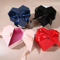 2022 pink Blue Red Paper Jewelry Boxes Packaging White Paper Jewelry Box for Jewelry Joyeros