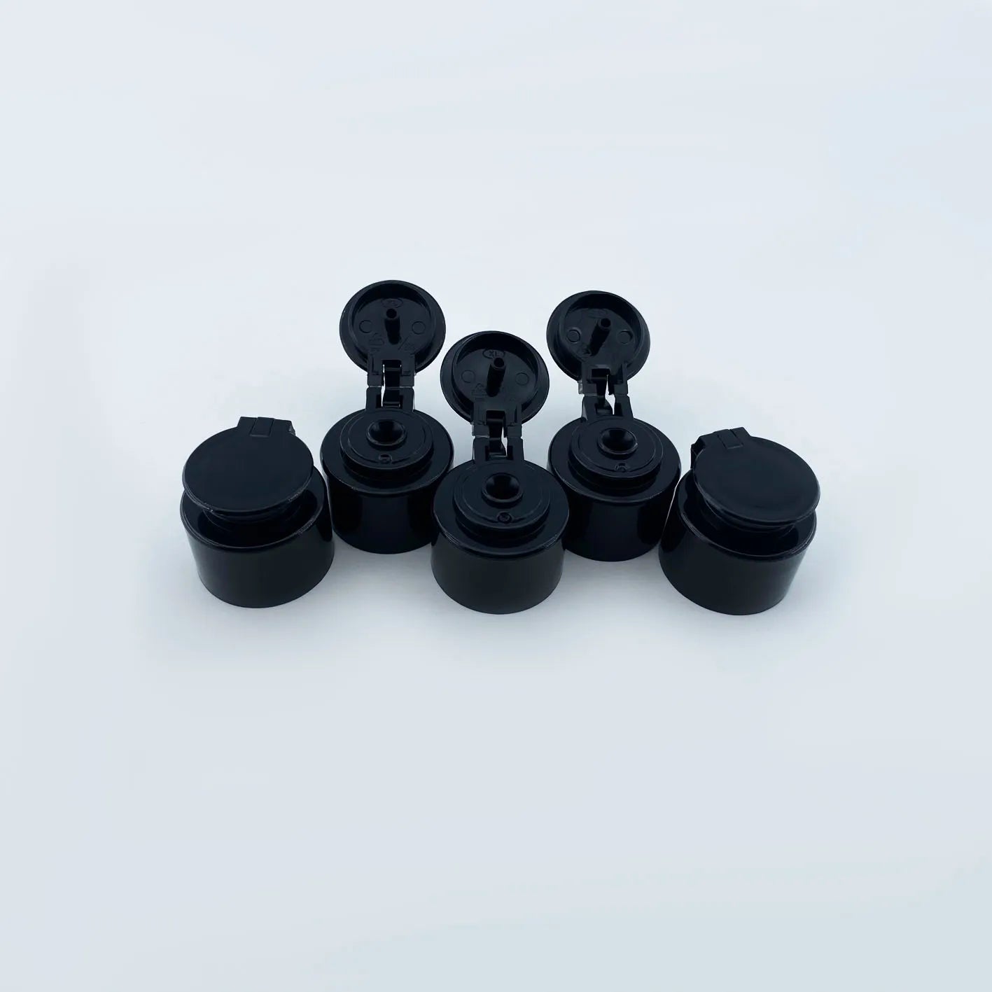Sauce Bottle 20 MM Snap Top Cap Smooth Oil Cap Flip Top Cap for Squeeze Bottles