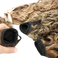 New Arrival Deep Water Curly Sock Ponytail Cuticle Aligend Virgin 100%Human Double Drawn Ponytail Hair Extension