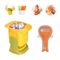 Multifunctional Vegetable Cutter Dicer Onion Vegetable Chopper Slicer Potato Peeler With Container