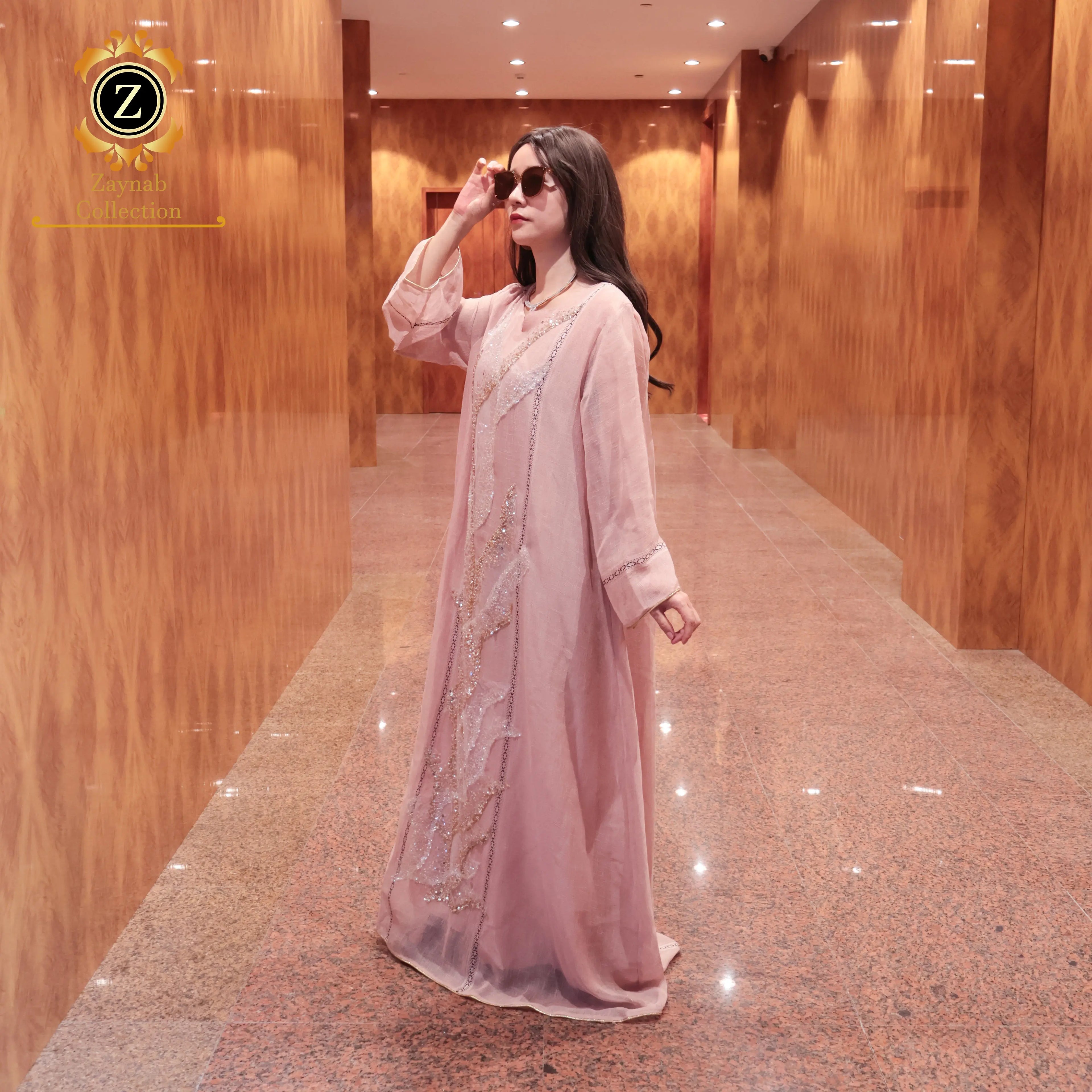 Zaynab Turkey Abaya Wholesale Prayer Abaya Burqa Design  Women Muslim Dubai Ramadan Turkey Jalabiya