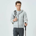 Men's 100% Nylon Running  Soft Shell Zipper Closure Windproof Training Track Outerwear Jacket for Summer