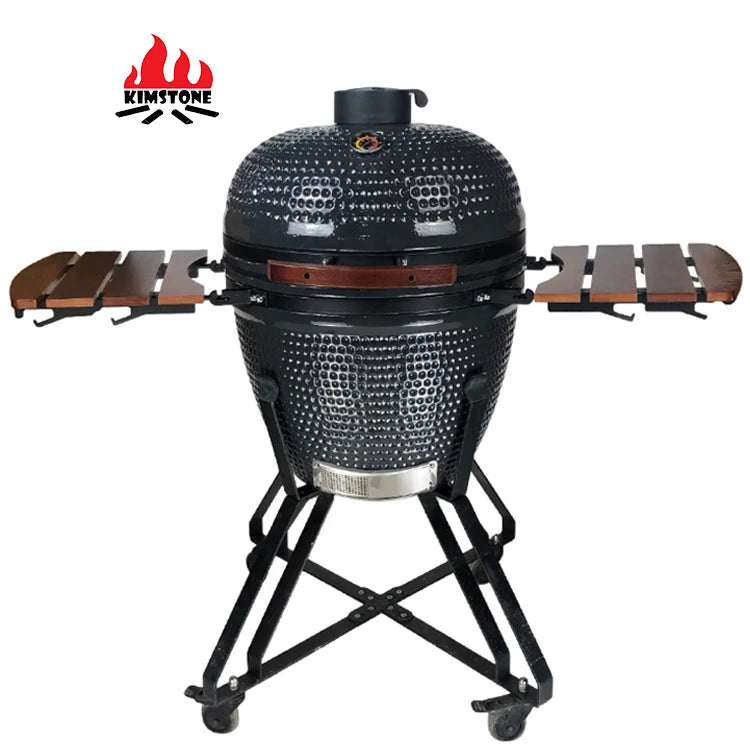 Kimstone  Attractive and Durable Innovative 23.5 Inch Smoker Kamado Dainty Built-in Ovens Outdoor Kitchen Set