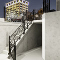 Modern Wrought Iron Stair Railings From Vietnam for Villa Enhance Your Staircase with Artisanal Handrails Built for Safety Style