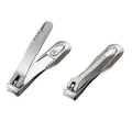 Heavy Duty Black Matte Stainless Steel Nail Clippers Set for Men Women Baby Fingernail & Toenail Cutters with Wide Jaw Opening