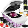 2026 for Hot Multifunctional Stainless Steel Vegetable Chopper Garlic Cutter BPA Free Manual Operation Portable