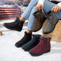 Winter Warm Waterproof Zipper Causal Snow Boots Durable Soft Warm Boots Winter Shoes Women Sneakers
