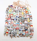 Multi Shape Lampwork Crystal Glass Beads 10 Strands | Brown Mixed Beads for Jewelry Making Bracelet & Necklace DIY