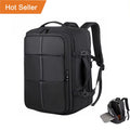 Custom Waterproof Business Laptop Backpack With Shoes Compartment for Men Large Capacity Outdoor Travel Computer Bags with USB