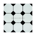 New Design White/black Bathroom Wall Tiles Floor Porcelain Mosaics Ceramic Tile for Kitchen Backsplash Decoration Decor Craft