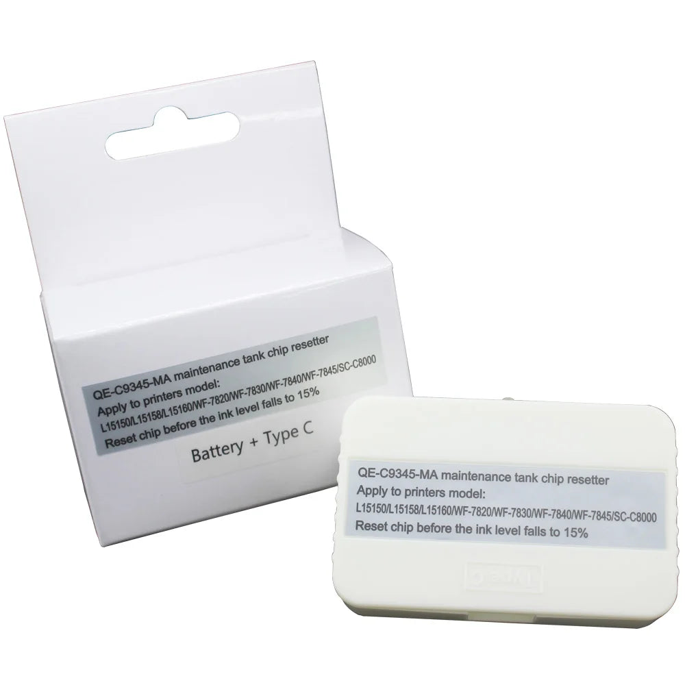 C9345 Maintenance TanK Chip Resetter Compatible for Epson L8050 L8168 L8188 L8160 L8180 L5150 L5160 EC-C7000 ET-16600 L18050