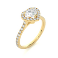 Best Selling Diamond Ring for Her 14K Solid Gold IGI Certified Classic Round Cut Diamond Wedding Ring for Women