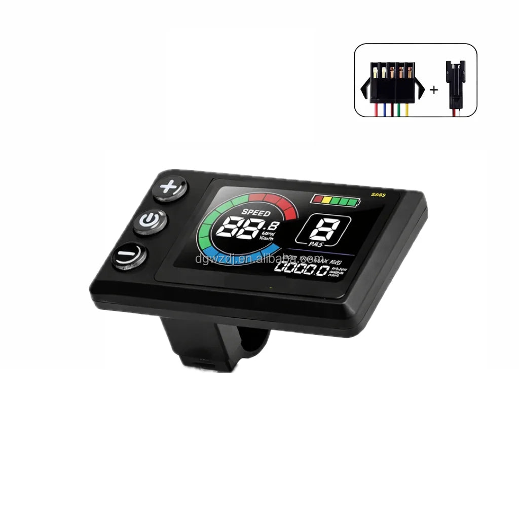 S869 LCD Speed Control Instrument Meter Display for Electric Mountain Bike Scooter Bicycle