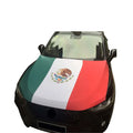 Fast Delivery Best Price Spandex Fabric Custom Logo Palestine Car Covers All Countries Mexican Engine Car Hood Cover Flag