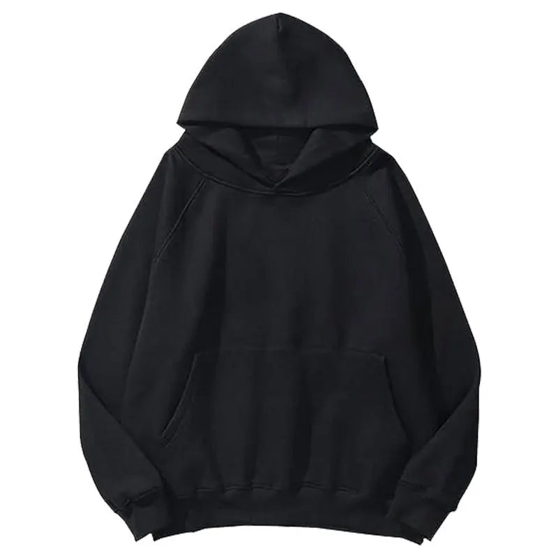 OEM custom logo embroidery printed design Raglan sleeve hooded sweatshirt unisex solid color casual versatile hoodie
