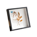 Wholesale 3D Deep Shadow Box Photo Frames Bulk Black White Wood Display for Landscape Scenery Flower Animal Art Glass Material