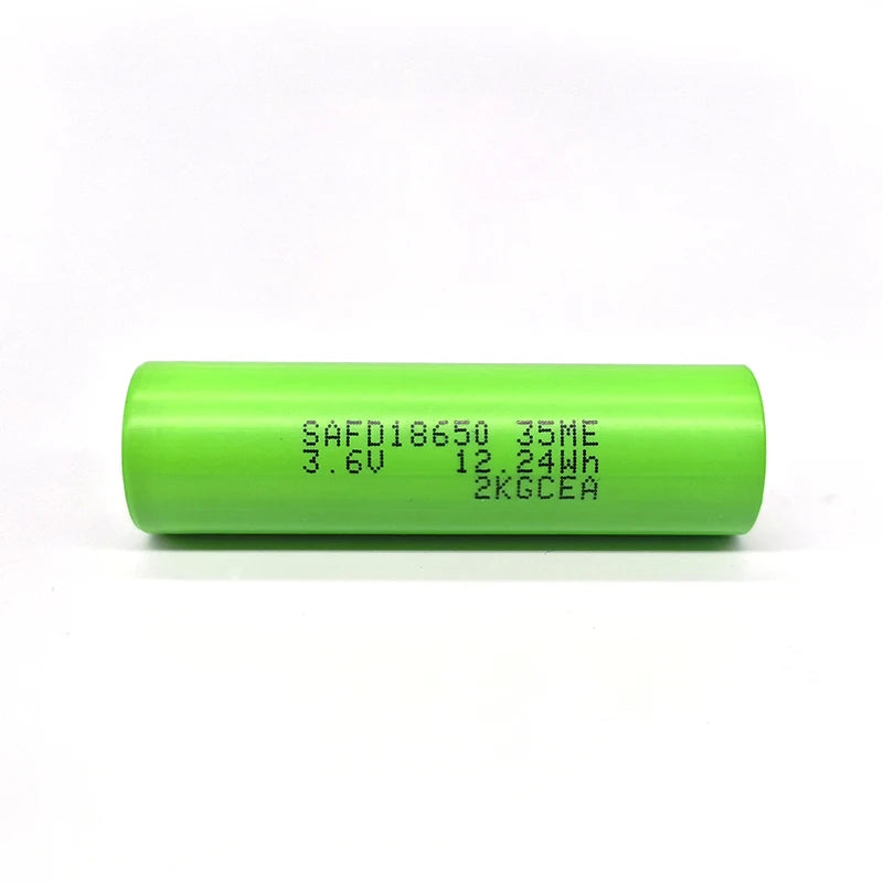 18650 3500mah 3.6v 3.7 Volt Cylindrical Lithium Ion Rechargeable Battery High Capacity 18650 Akku Battery