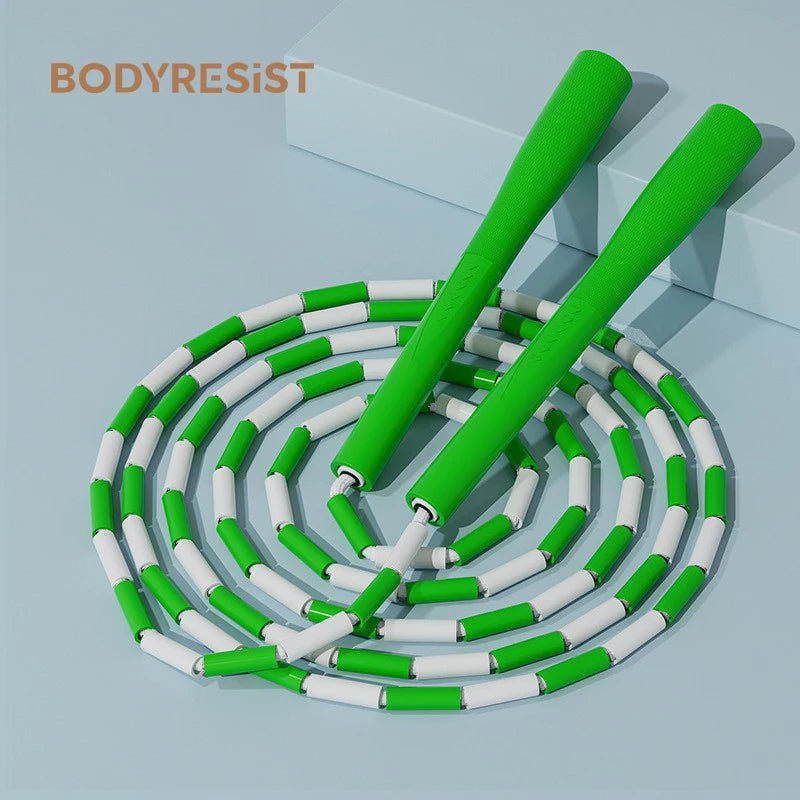 Soft Pvc Bearing Handles Speed Children Kids Beaded Skipping Jumping Rope