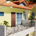 Custom wrought iron and stainless steel balcony railings designed to elevate beauty safety and property value