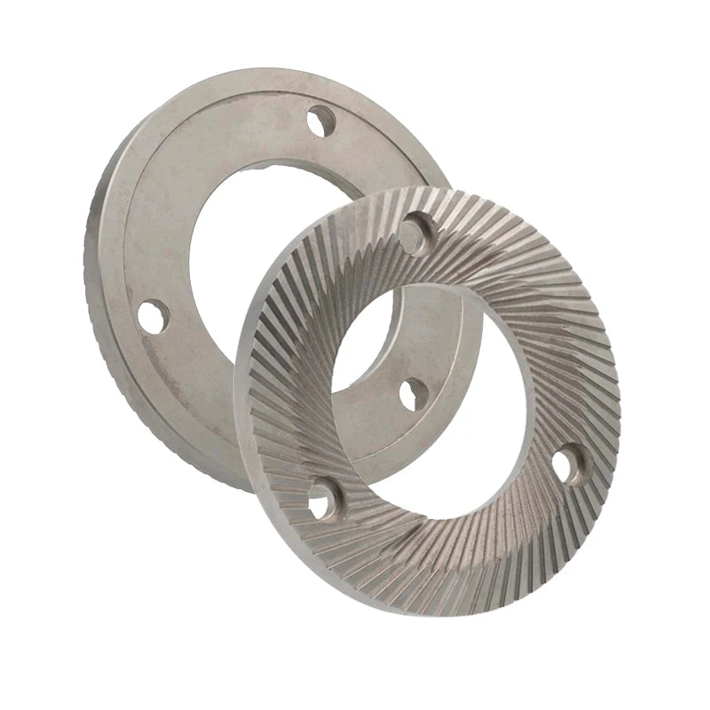 Espresso Machine Flat Burr High Precise CNC 420 Stainless Steel Coffee Flat Burrs Replacement Set for Fiorinzata 64e