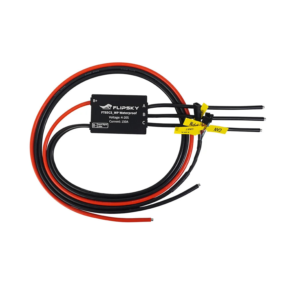 2025 IP68 Waterproof NON-VESC FT85CS 85V 150A With Aluminum Enclosure for Electric Motorcycle / Robotics / Efoil