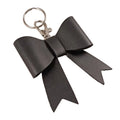 Fashion Colorful Luxury Pu Leather Bow Keychain Fashion Personalized Bowknot Schoolbag Keychain