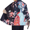 Dragon Print Yukata Men Women Fashion Cardigan Loose BlouseClothes Harajuku Japanese Movie Cosplay Kimono