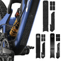 ENLEE Carbon Fiber Texture Protective Sticker Mountain Road Thickened Waterproof Sticker Chain protection Sticker