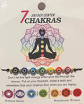 7 Energy Chakras Handmade Adjustable Boho Fine Beaded Bracelet Colorful Evil Eye for Protection & Style Great Gift for Daughter