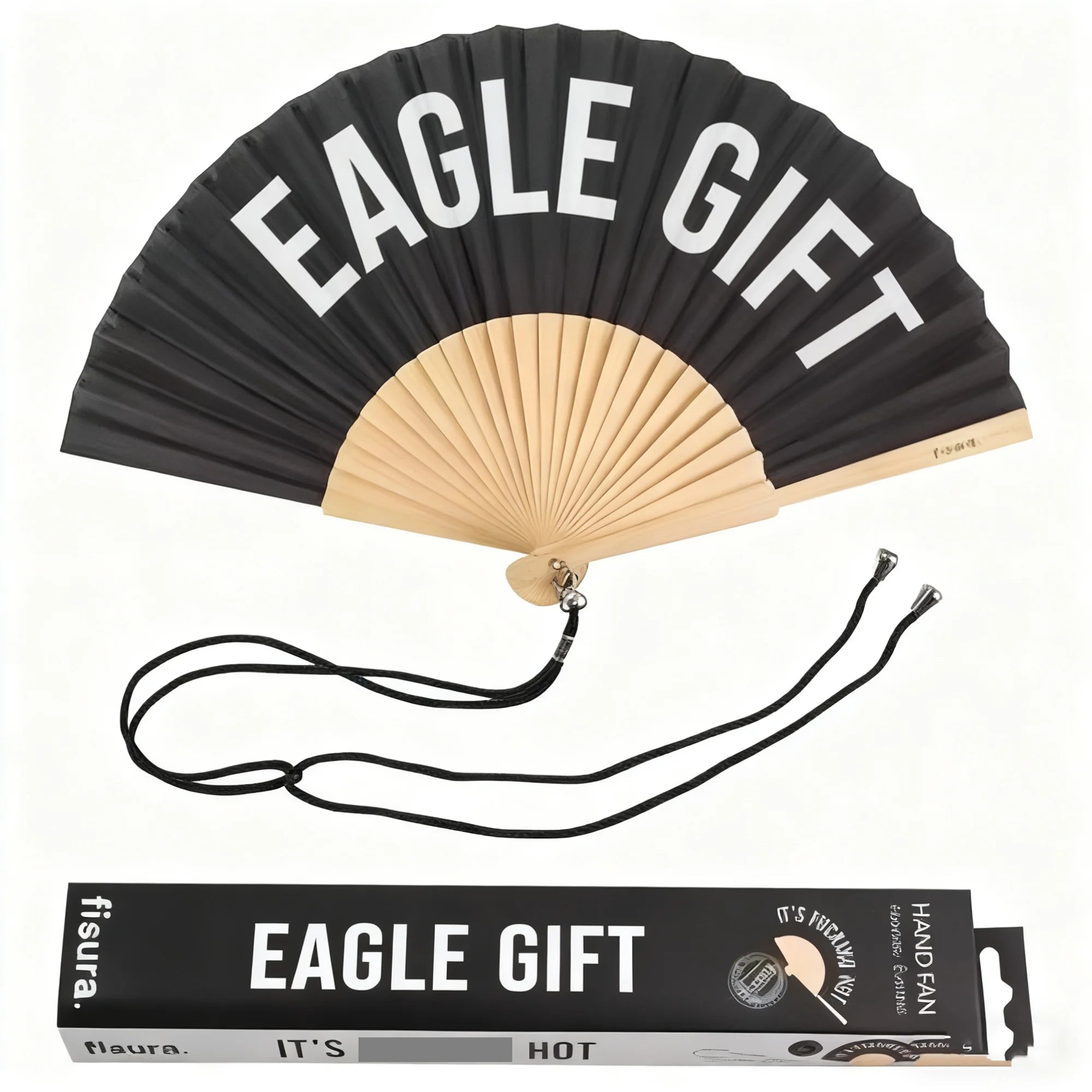 23cm Lightweight Breathable Bamboo Carved Folding Fan with Spanish Dancer Designs for Back to School Gift Fans