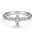 925 Sterling Silver Fine Jewelry Latest Design Jewelry Simple Elegant Appearance Silver Ring for Weddings and Engagement