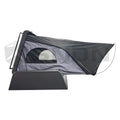 SNDN Pickup Truck Foldable Canopy Side Open Roof Top Camping Tent Large Space Aluminum Rooftop Tent Hard Shell with Roof Rack