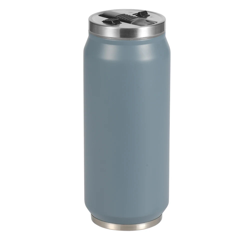 280ML Bicycle Water Bottle Leak Proof Tumbler with Straw Lid - Custom Cups BPA Free Thermal Flask Water Bottle Stainless Steel