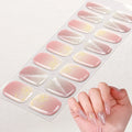 Support Customized Factory Wholesale Four-color Environmentally Friendly Exquisite Semi-cured Gel Nail Stickers