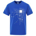T-shirt for Men Men's New Fashion Tech T-Shirt Short Sleeve  Tech Shirts