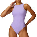 Women Bodysuit Yoga Fitness Apparel Nylon No See Through Soft One Piece Jumpsuits