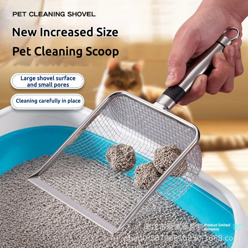 Hot Sale Waterproof and Corrosion Resistant Multi-functional Cat Litter Scoop in Different Sizes