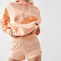 Great Quality Breathable Eco-Friendly Printed Casual 100% Cotton Sweatsuit Women Glitter Rhinestones Summer Tracksuit Two Piece