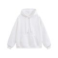 OEM custom logo embroidery printed design Autumn and winter plus velvet thickened 450g long sleeve men women's hoodie