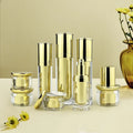 Empty Acrylic Cosmetic Containers Plastic Body Cream Scrub Jars