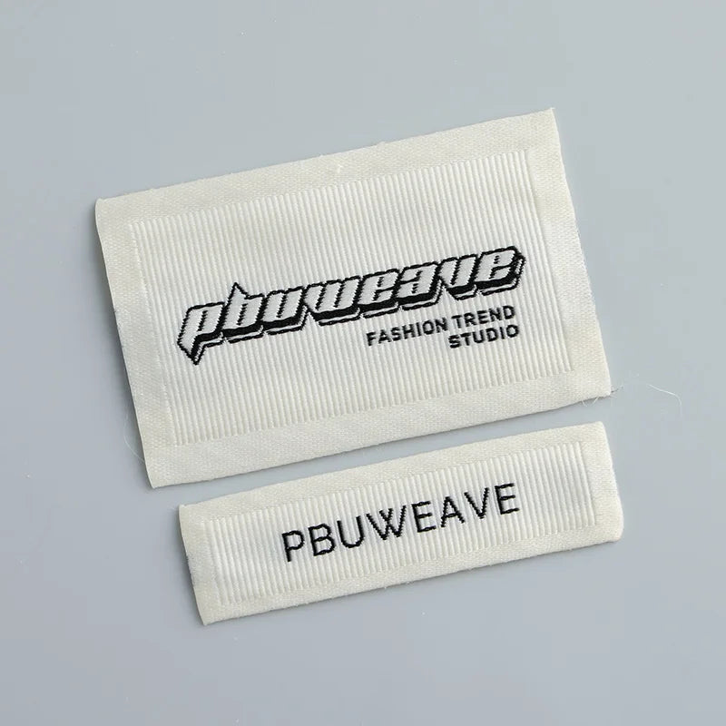 Logo Designers for My Brand Square Garment Labels End Fold Garment Labels
