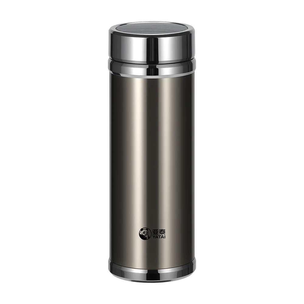 YATAI 304 Double Wall Stainless Steel Bottle Tumbler Insulated  420ml Flask Handle Business Cup Vaccum Water Bottle Office Use