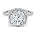 High-quality 925 Sterling Silver 5A square Zircon Ring Earrings Necklace Pendant Women's Jewelry Set