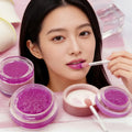 Private Label Organic Strawberry Lip Scrub Pink Sugar  for Dry Chapped Lips Bulk Wholesale with Custom Branding