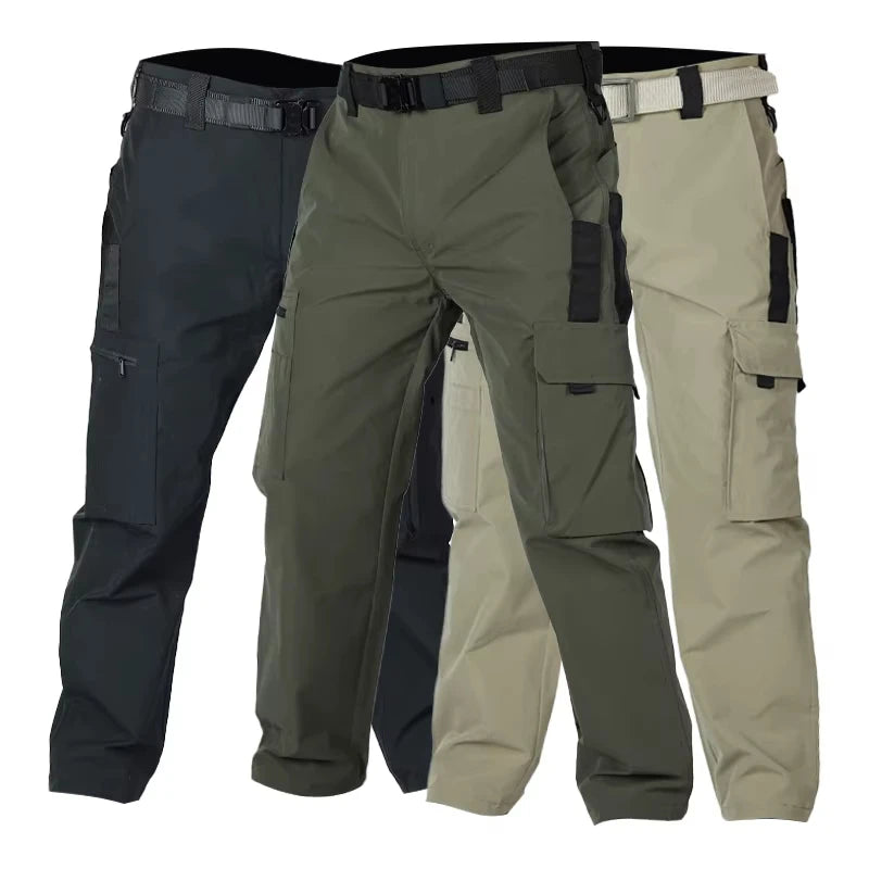Men's Sports Pants Running Training Plus Size Breathable Multi-pocket Trouser Tactical Cargo Work Pants