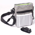 Dog Treat Training Training Food Snack Pouch Walking Bag with Removable Liner Adjustable Waist Shoulder Strap
