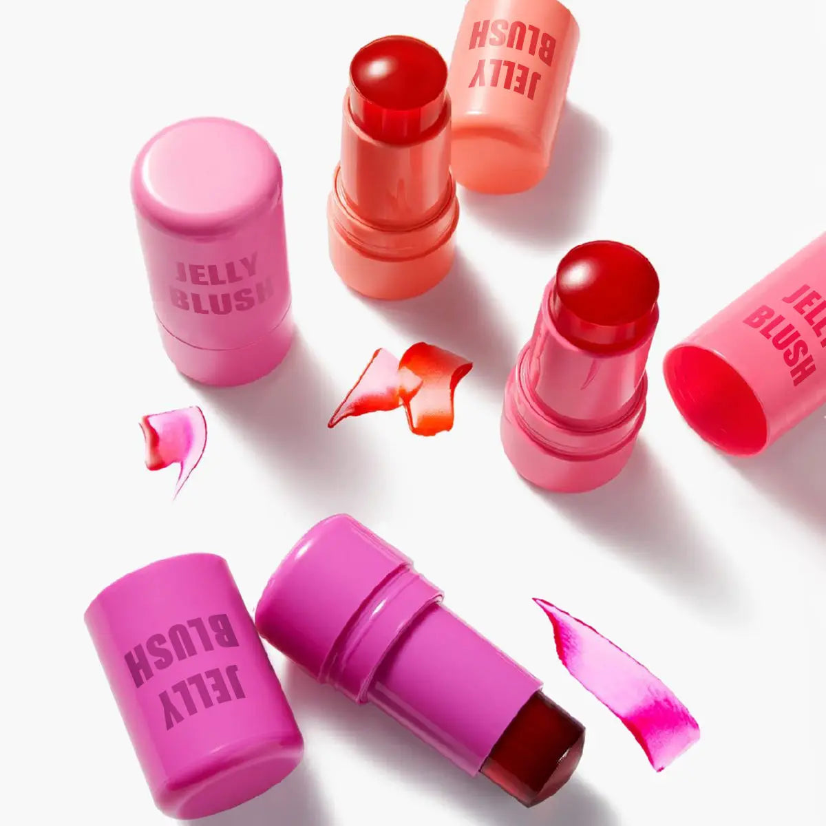 TY New Arrival Herbal Vegan Cruelty-Free Long Wearing Red Berry Plum Coral Orange Lip Cheek Blush Stain Jelly Tint Private Label