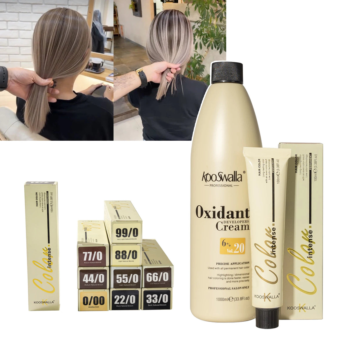 Professional Factory Hair Color Products Popular 57 Colors Hair Color Cream Hair Dye Colour for Salon