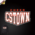 Hot Sales Custom Rhinestone Heat Transfer Cheer Transfer Stickers Rhinestone Heat Transfer Design